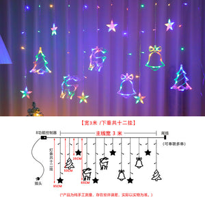 Christmas Combination Curtain Lamp Room Bedroom Lighting Chain