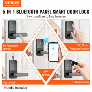 Smart Lock, 5-in-1 Smart Door Knob