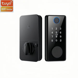 Smart Door Lock Wooden