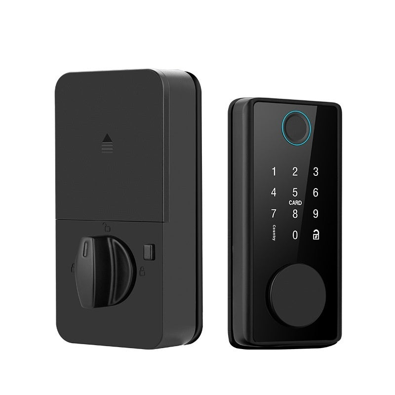 Smart Door Lock Wooden