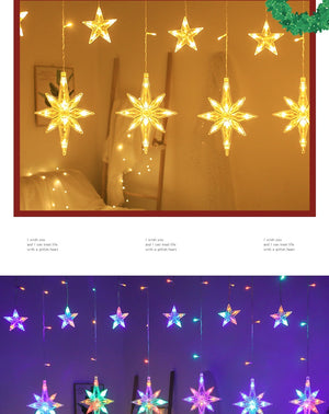 Christmas Combination Curtain Lamp Room Bedroom Lighting Chain