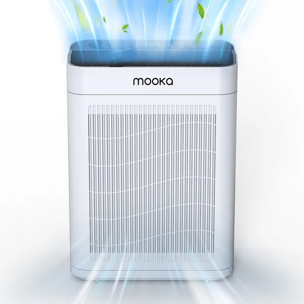 MOOKA TM06 White Air Purifiers For Home Large Room Pets