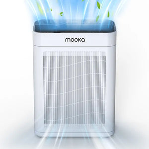MOOKA TM06 White Air Purifiers For Home Large Room Pets