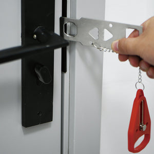 Portable Door Snap Lock Security