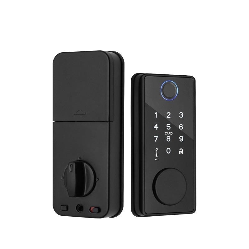 Smart Door Lock Wooden