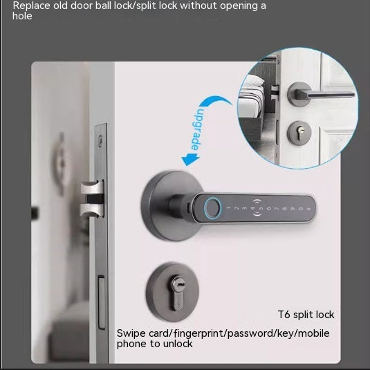 Fingerprint Lock Household Wooden Door Smart Lock