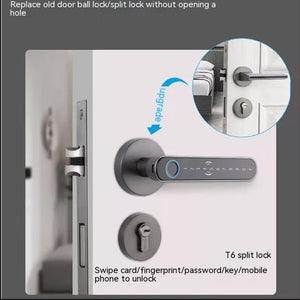 Fingerprint Lock Household Wooden Door Smart Lock