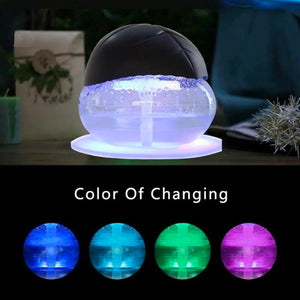 Air Purifier -Four Colors - Water Filtration Air Purifier For Home And Office - Equipped With LED Night Light