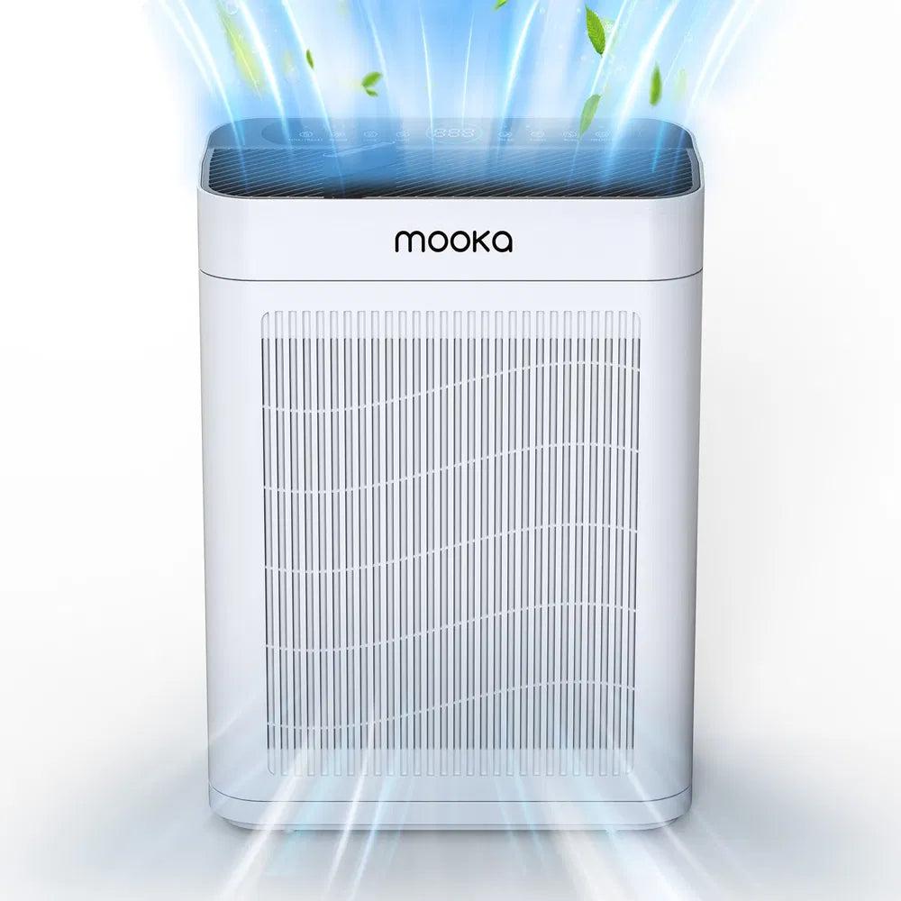 MOOKA TM06 White Air Purifiers For Home Large Room Pets
