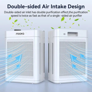 MOOKA TM06 White Air Purifiers For Home Large Room Pets