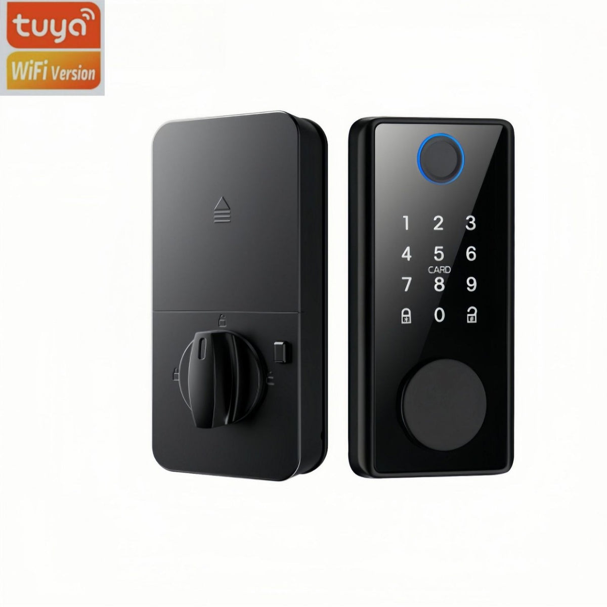 Smart Door Lock Wooden